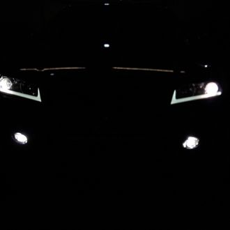 Сверхъяркий белый двухрежимный, тип формы: Lexus-стиль